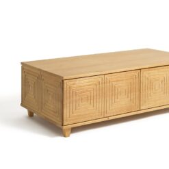 Habitat Grooved Storage Coffee Table - Pine