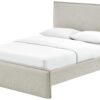 Habitat Herbie Double Fabric Bed Frame - Natural