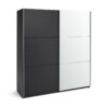 Habitat Holsted Large Mirror Sliding Wardrobe - Anthracite