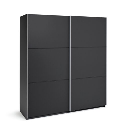 Habitat Holsted Large Sliding Wardrobe - Anthracite