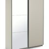 Habitat Holsted Mirrored Medium Sliding Wardrobe - Grey