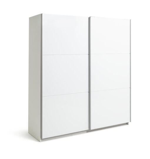 Habitat Holsted White Gloss Large Sliding Wardrobe