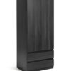 Habitat Jenson 2 Door 2 Drawer Wardrobe - Black Brown