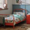 Habitat Jett Single Metal Bed Frame - Orange