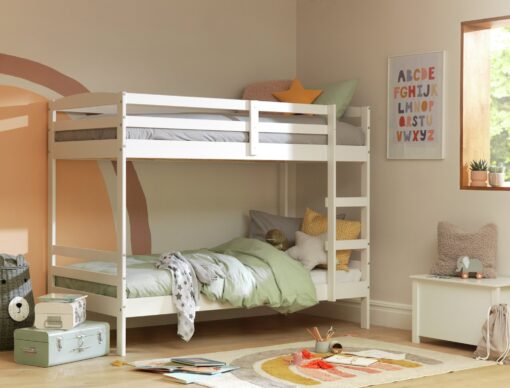 Habitat Josie Single Bunk Bed Frame - White