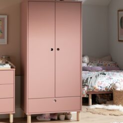 Habitat Kids Eden 2 Door Wardrobe - Pink