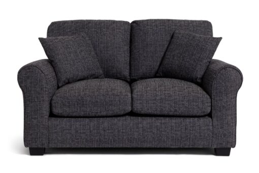 Habitat Lisbon Fabric 2 Seater Sofa - Charcoal