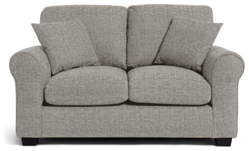 Habitat Lisbon Fabric 2 Seater Sofa - Grey