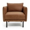 Habitat Moore Leather Armchair - Tan