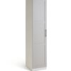 Habitat Munich Panelled 1 Door Wardrobe - Grey