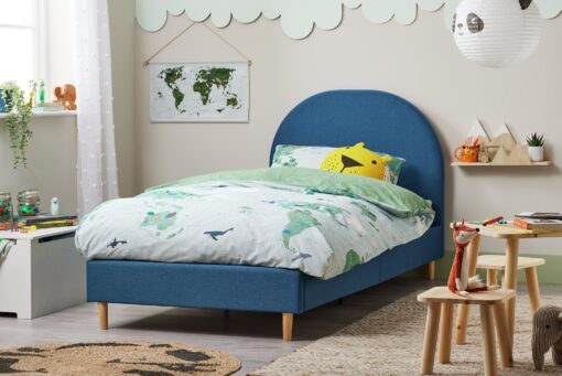 Habitat Olivia Single Bed Frame - Blue