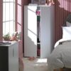 Habitat Pod 2 Door Short Wardrobe - White