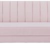 Habitat Preston Velvet 3 Seater Clic Clac Sofa Bed - Pink
