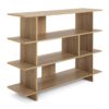 Habitat Raymond Wide Bookcase - Oak