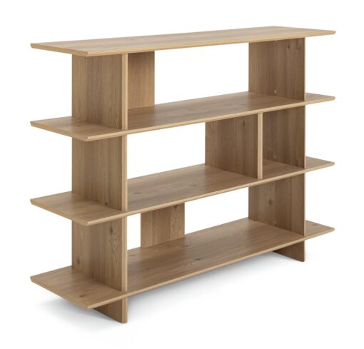 Habitat Raymond Wide Bookcase - Oak