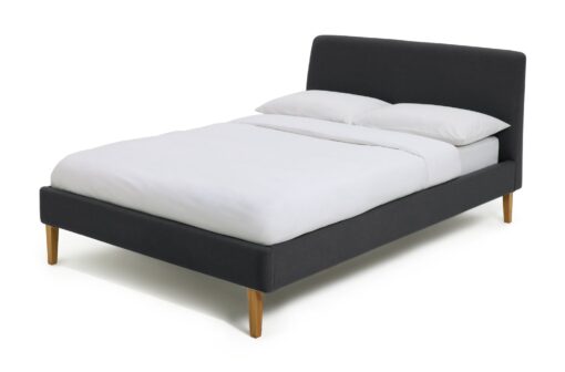 Habitat Ren Kingsize Fabric Bed Frame - Charcoal