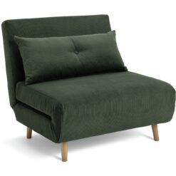 Habitat Roma Single Fabric Chairbed - Green