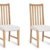 Habitat Rosmond Pair of Oak Dining Chairs