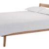 Habitat Tatsuma Double Wooden Bed Frame - Ash Stain