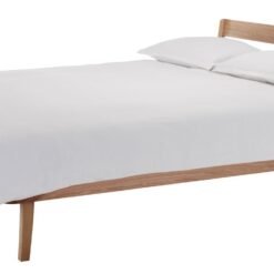 Habitat Tatsuma Kingsize Wooden Bed Frame - Ash