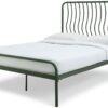 Habitat Wave Double Metal Bed Frame - Green