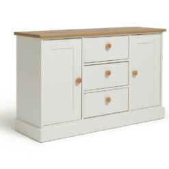 Habitat Winchester 2 Door 3 Drawer Sideboard - White