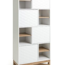 Habitat Zander Tall Shelving Unit - Two Tone