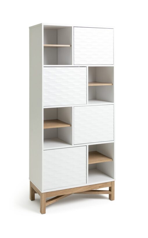 Habitat Zander Tall Shelving Unit - Two Tone