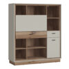 Helmi 123.7cm H x 143cm W Standard Bookcase