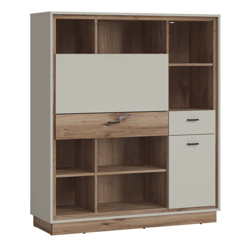 Helmi 123.7cm H x 143cm W Standard Bookcase