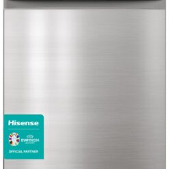 Hisense HS622E90XUK Full Size Dishwasher - Stainless Steel