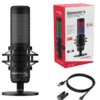 HyperX QuadCast S for PC, PS4 & Mac USB Condenser Microphone