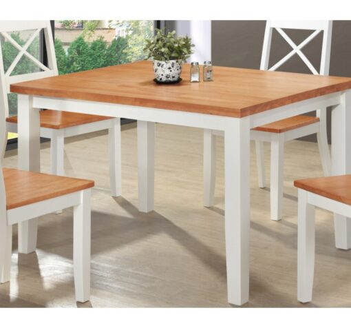 Irvine Dining Set with 4 Chairs and one Bench