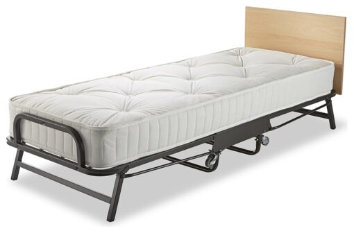 Jay-Be Crown Premier Folding Bed Deep Sprung Mattress-Single