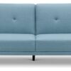 Julian Bowen Monza Clic Clac Fabric Sofa Bed - Blue