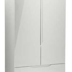 Legato 2 Door 2 Drawers Wardrobe - Grey Gloss