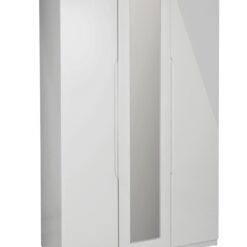 Legato 3 Door Wardrobe - Grey Gloss