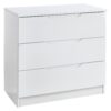 Legato 3 Drawer Chest - White Gloss