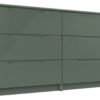 Legato 3+3 Drawer Chest - Green