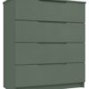 Legato 4 Drawer Chest - Green