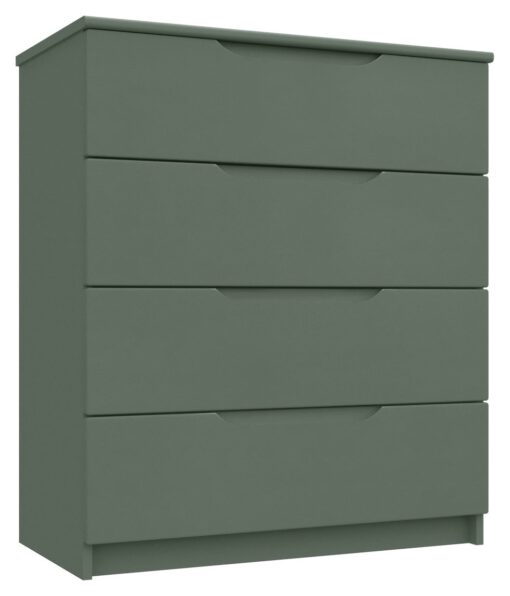 Legato 4 Drawer Chest - Green