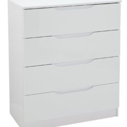 Legato 4 Drawer Chest - White Gloss