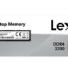 Lexar 8 GB DDR4 Laptop RAM, 3200MHz, DIMM, 1.2V