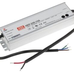 MEAN WELL Switching Power Supply, HEP-240-15A, 15V dc, 15A, 225W, 1 Output, 127 → 431 V dc, 90 → 305 V ac