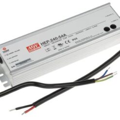 MEAN WELL Switching Power Supply, HEP-240-54A, 54V dc, 4.45A, 240W, 1 Output, 127 → 431 V dc, 90 → 305 V