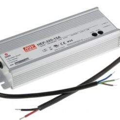 MEAN WELL Switching Power Supply, HEP-320-15A, 15V dc, 19A, 285W, 1 Output, 127 → 431 V dc, 90 → 305 V ac