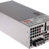 MEAN WELL Switching Power Supply, RSP-1500-24, 24V dc, 63A, 1.5kW, 1 Output, 127 → 370 V dc, 90 → 264 V