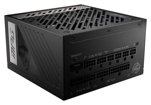 MSI MPG A1000PG PCIE5 1000 Watt Power Supply