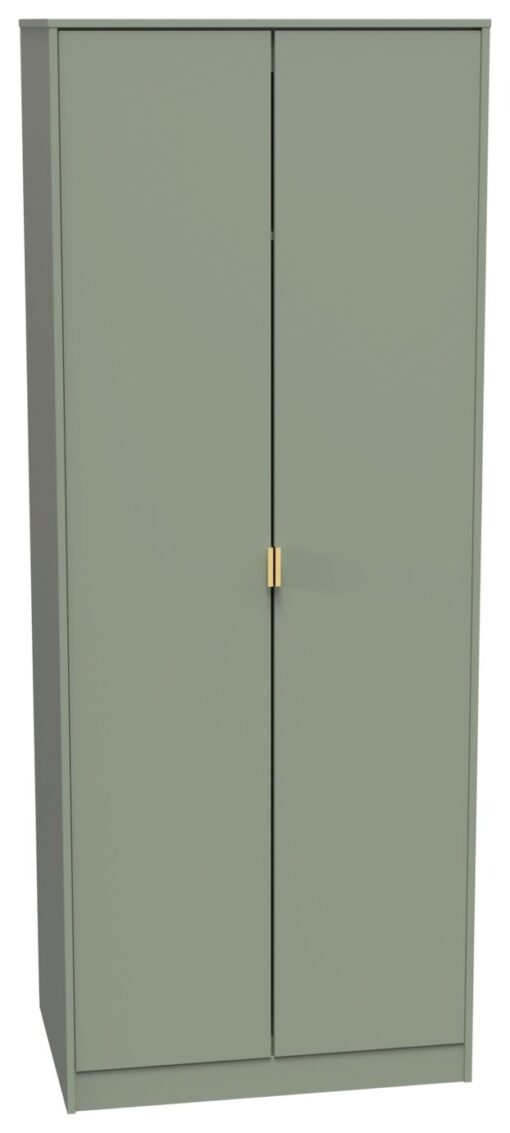 Messina 2 Door Wardrobe - Green