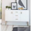 Naema 125 Cm Wide 3 Drawer Sideboard